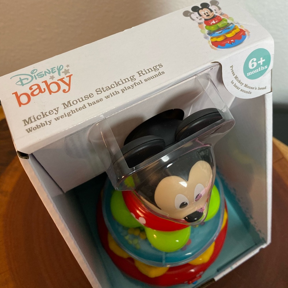 Disney Baby Mickey Mouse Stacking Rings - Picture 5 of 6